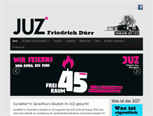 Tablet Screenshot of juz-mannheim.de